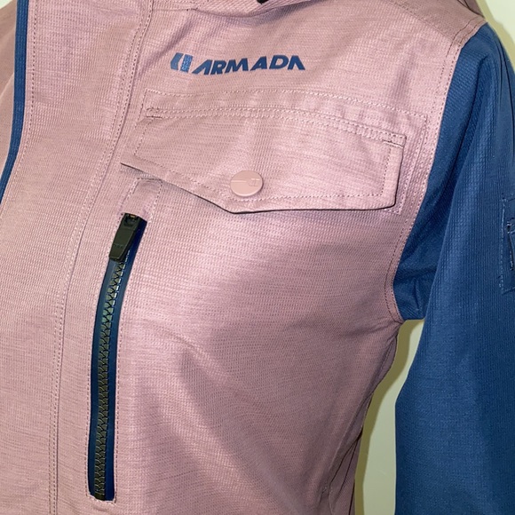 NWT!! Armada Kana GTX Insulated Jacket Mauve Women’s Size XS - Picture 6 of 16